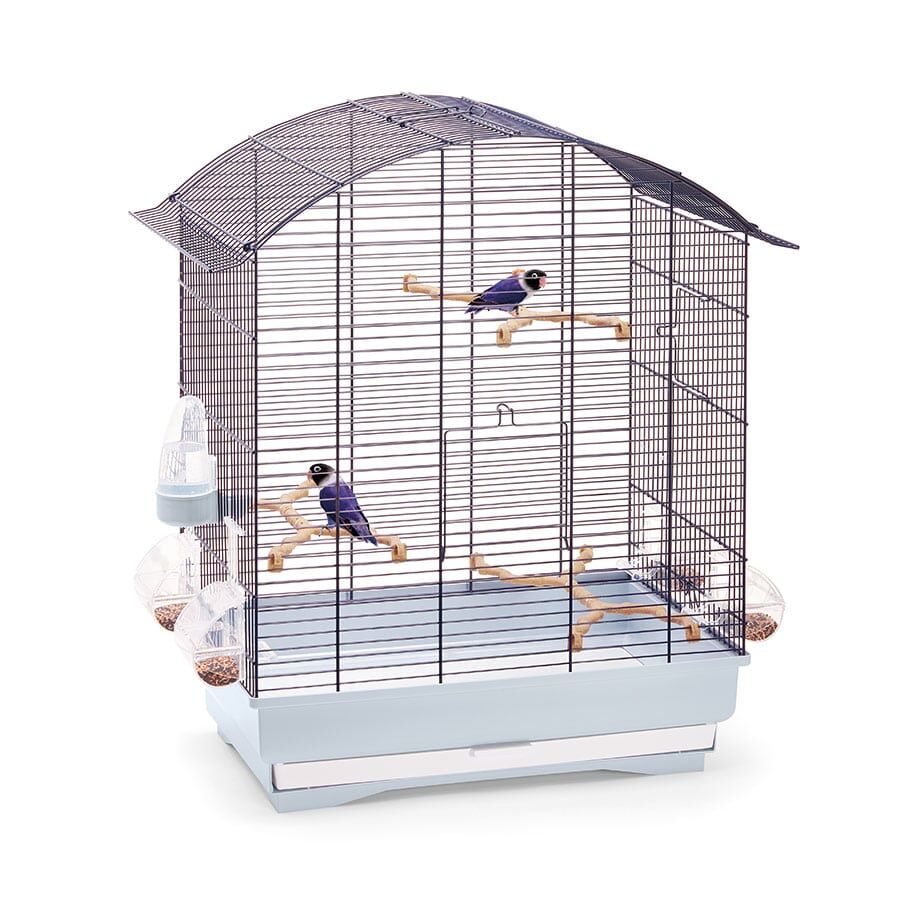 Imac Agata Üstü Açılır Kuş Kafesi Morcivert 58x33x62,5cm