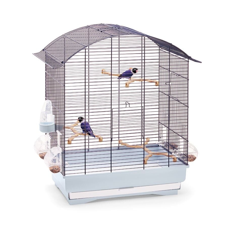 Imac Agata Üstü Açılır Kuş Kafesi Morcivert 58x33x62,5cm