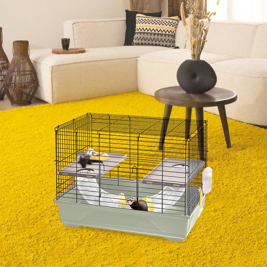 Imac Ferret Flat Gelincik Kafesi 80x48,5x60,5cm