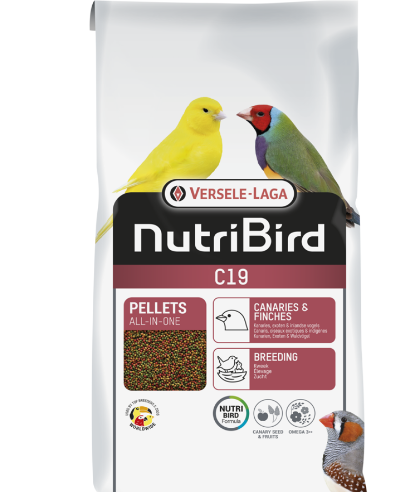 Versele Laga Nutrıbırd C19 Kanarya - Finch Pelet Yem 10kg
