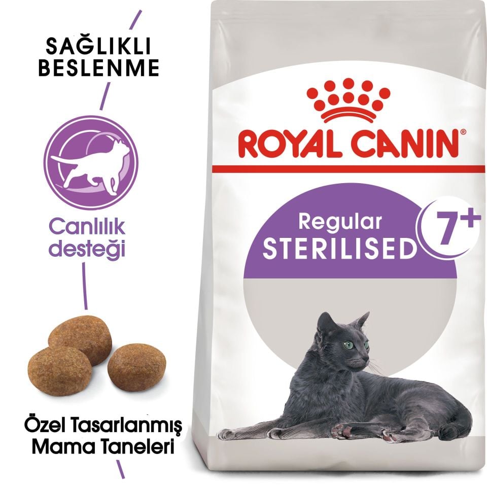 Royal Canin Sterilised +7 Kısırlaştırılmış Kedi Maması 3.5 Kg