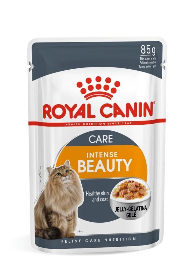 Royal Canin Intense Beauty In Jelly Kedi Konserve Maması 85 Gr