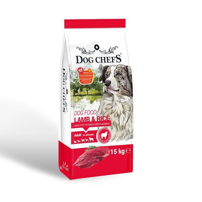 Dog Chefs Kuzu Etli Yetişkin Köpek Maması 15 Kg