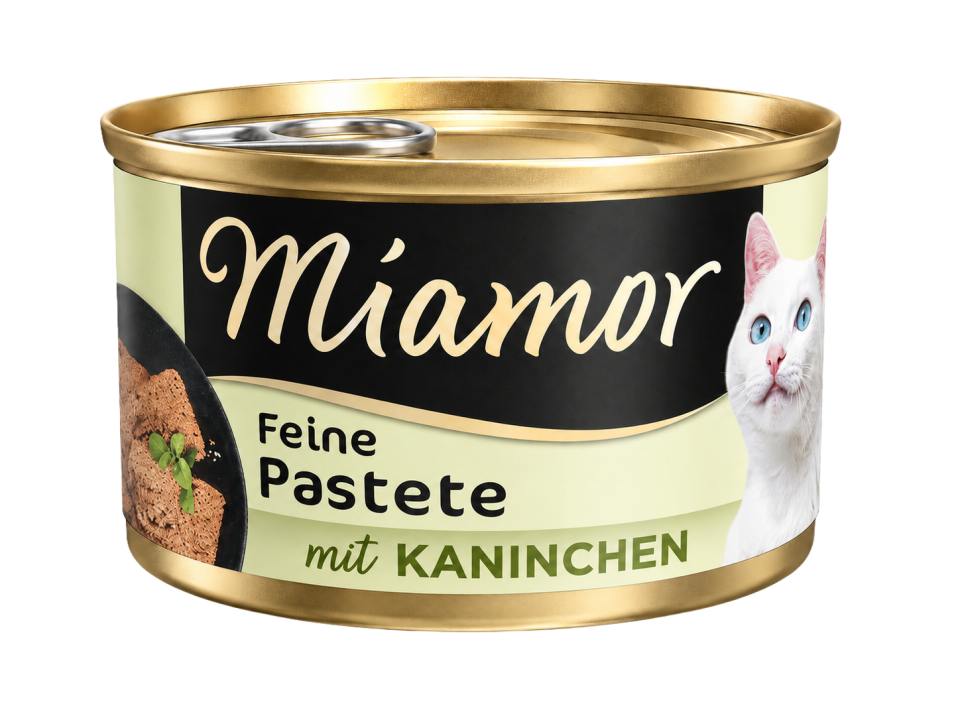 Mıamor Pastete Tavşanlı Kedi Konservesi 85 G