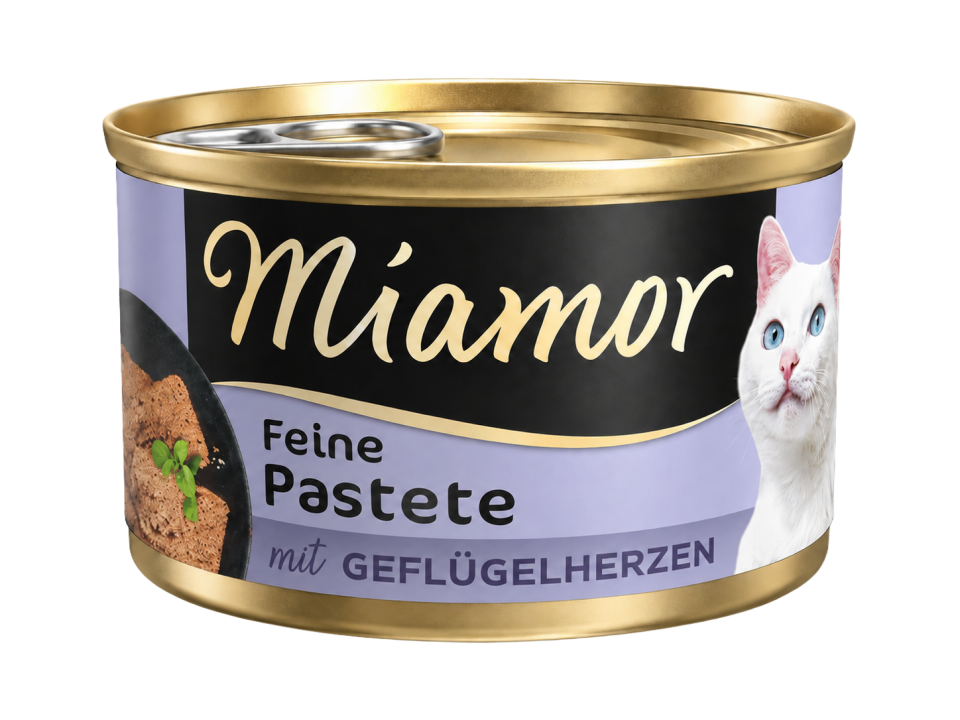 Mıamor Pastete Yürekli Kedi Konservesi 85 G