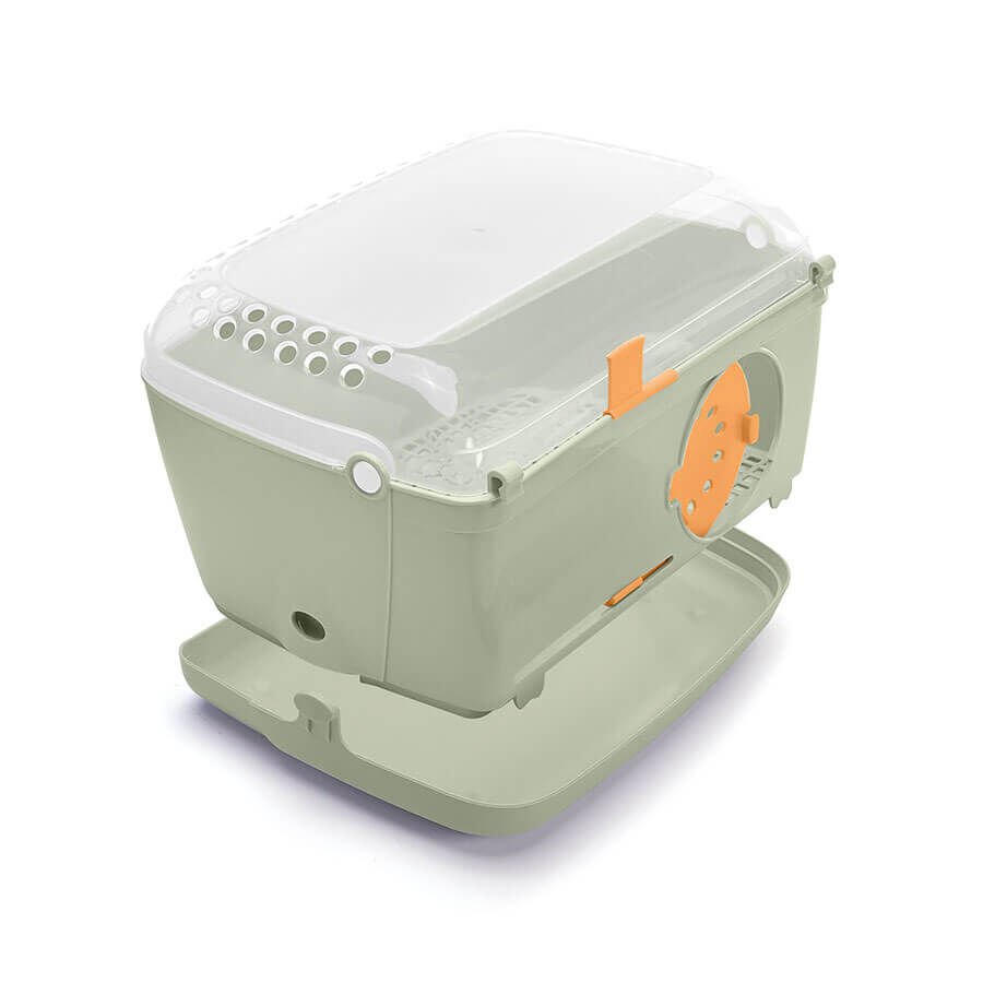 Imac Sweet Home Gine Pig Ve Tavşan Evi Gri 3-lü 37x26x22cm