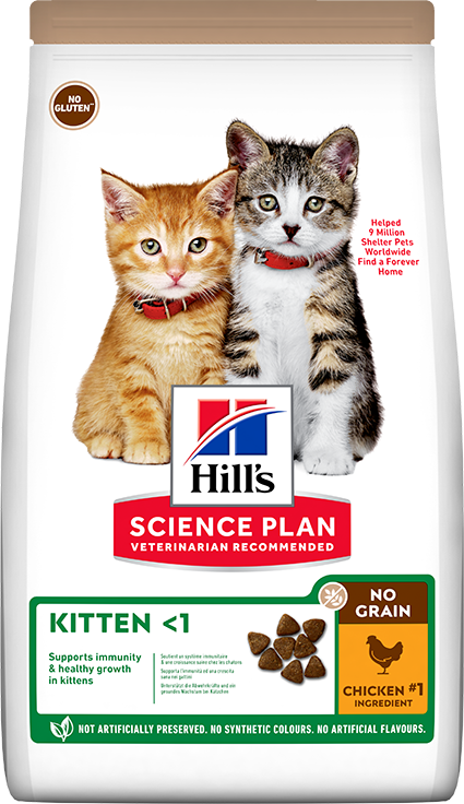 Hill's Kitten Tavuklu Tahılsız Yavru Kedi Maması 1,5 Kg