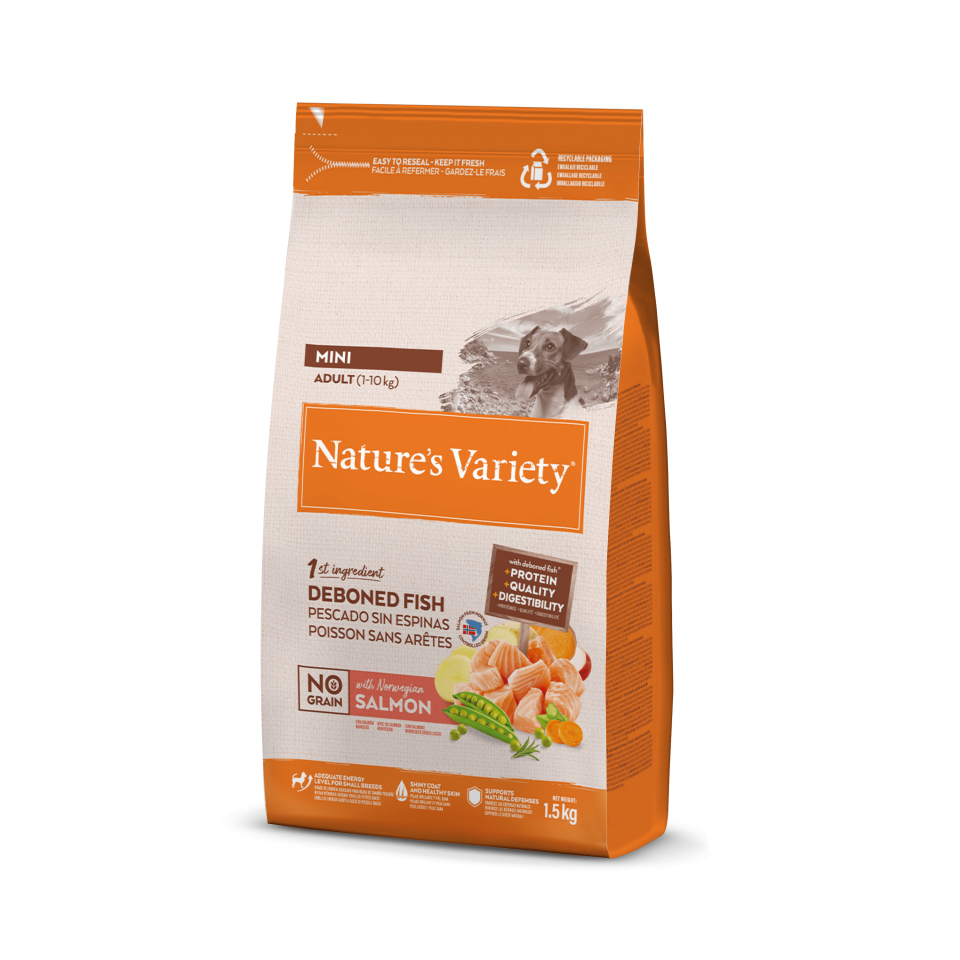 N.v. Dog No Graın Mını Adult Salmon 1,5kg