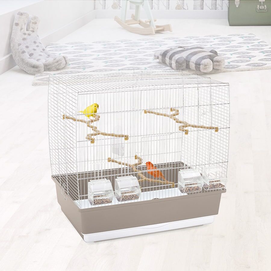 Imac Irene 4 Kuş Kafesi Bej 59x38x56cm