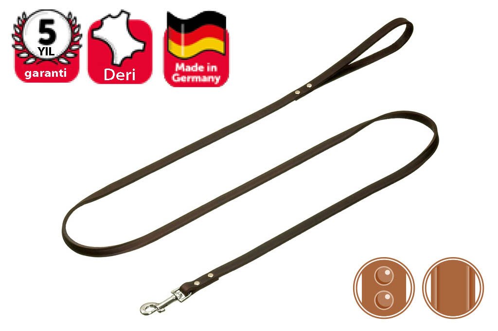 Karlıe Deri Uzatma Tasma 100cm-16mm K.rengi