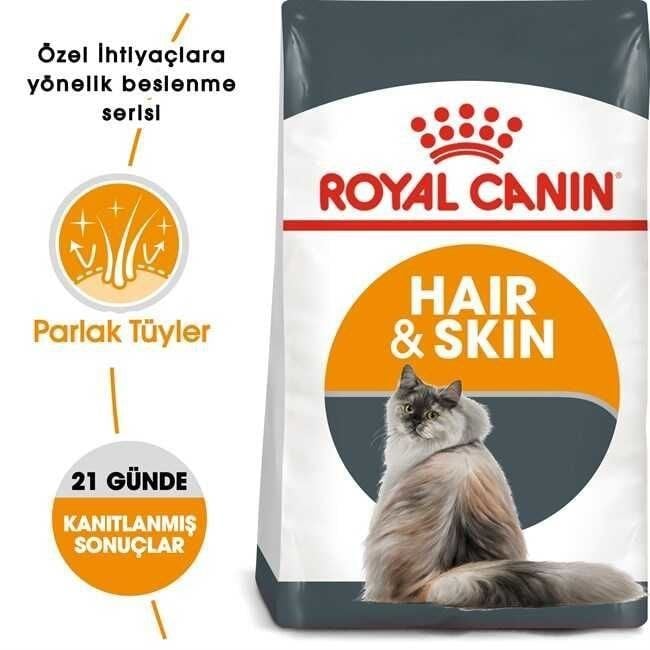 Royal Canin Hair&Skin Hassas Tüylü Kedi Maması 4 kg