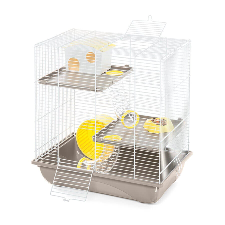 Imac Crıcetı 7 Hamster Kafesi Kahve 45x30x47,5cm