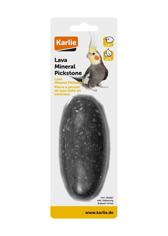 Karlıe Gaga Taşı Lava 130 Gr Siyah