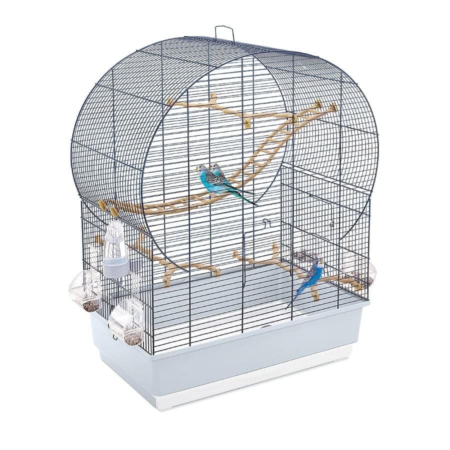 Imac Andorra Bombeli Kuş Kafesi Morcivert 61x38x76cm
