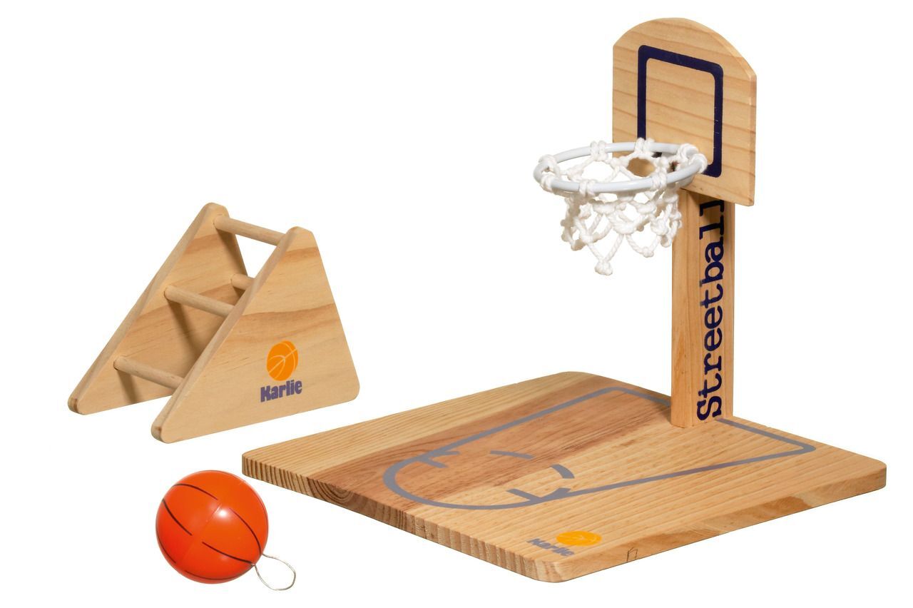Karlıe Ahşap Kuş Oy. Basket Potası 20x20x21cm