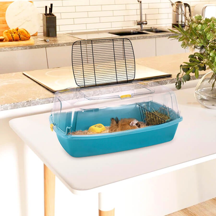 Imac Bıngo Gine Pig Ve Tavşan Kafesi Mavi 70,5x45,5x29cm