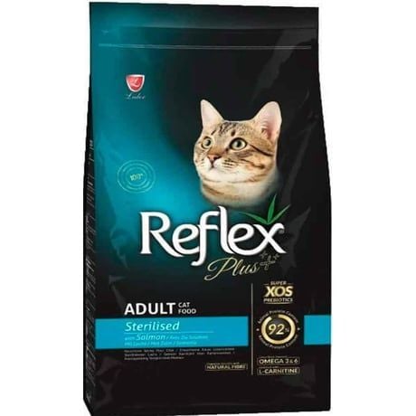 Reflex Plus Sterilised Somonlu Kısırlaştırılmış Kedi Maması 8kg