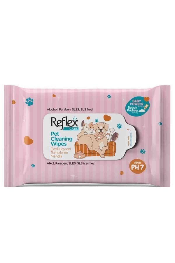 Reflex Care Evcil Hayavanlar İçin Hijyenik Temizleme Mendili 10'lu