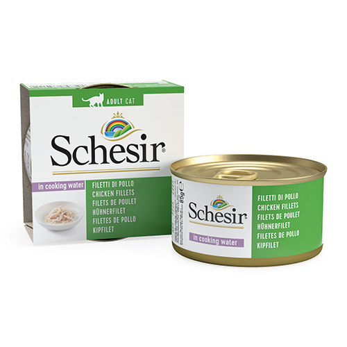 Schesir Tavuk Fileto Kedi Konservesi 85 Gr