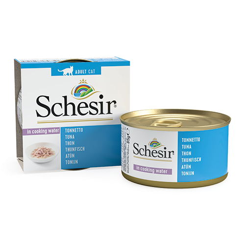 Schesir Suda Pişirilmiş Ton Balıklı Kedi Konservesi 85Gr