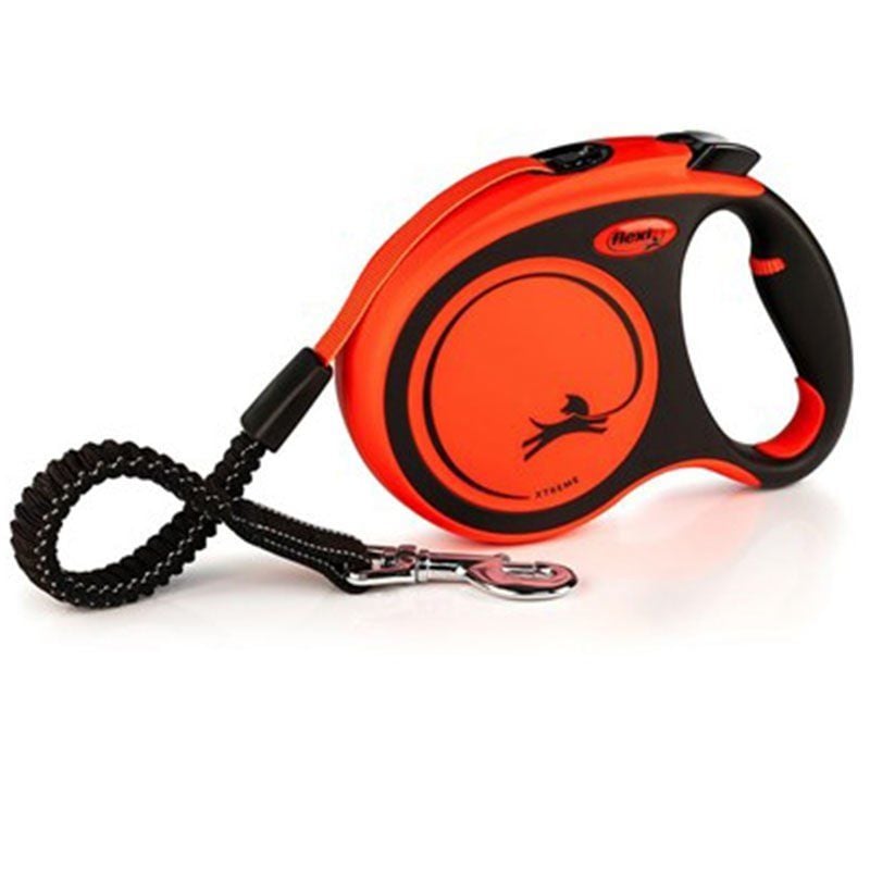 Flexi Xtreme Otomatik Şerit Köpek Gezdirme Kayışı 5 Metre Medium
