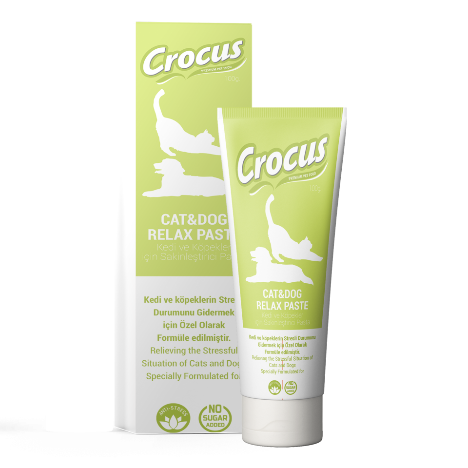 Crocus Kedi Köpek Relax Macun 100 Gram