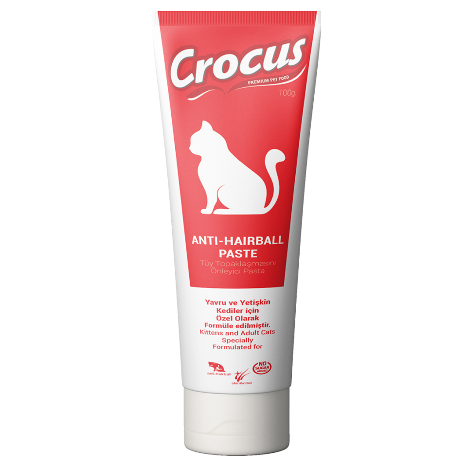 Crocus Anti Hairball Kedi Malt Macunu 100 Gram