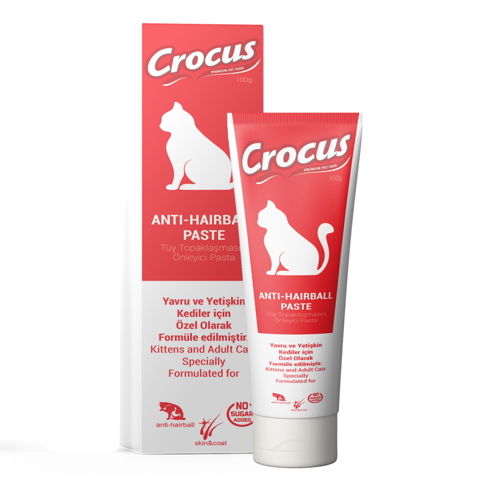 Crocus Anti Hairball Kedi Malt Macunu 100 Gram
