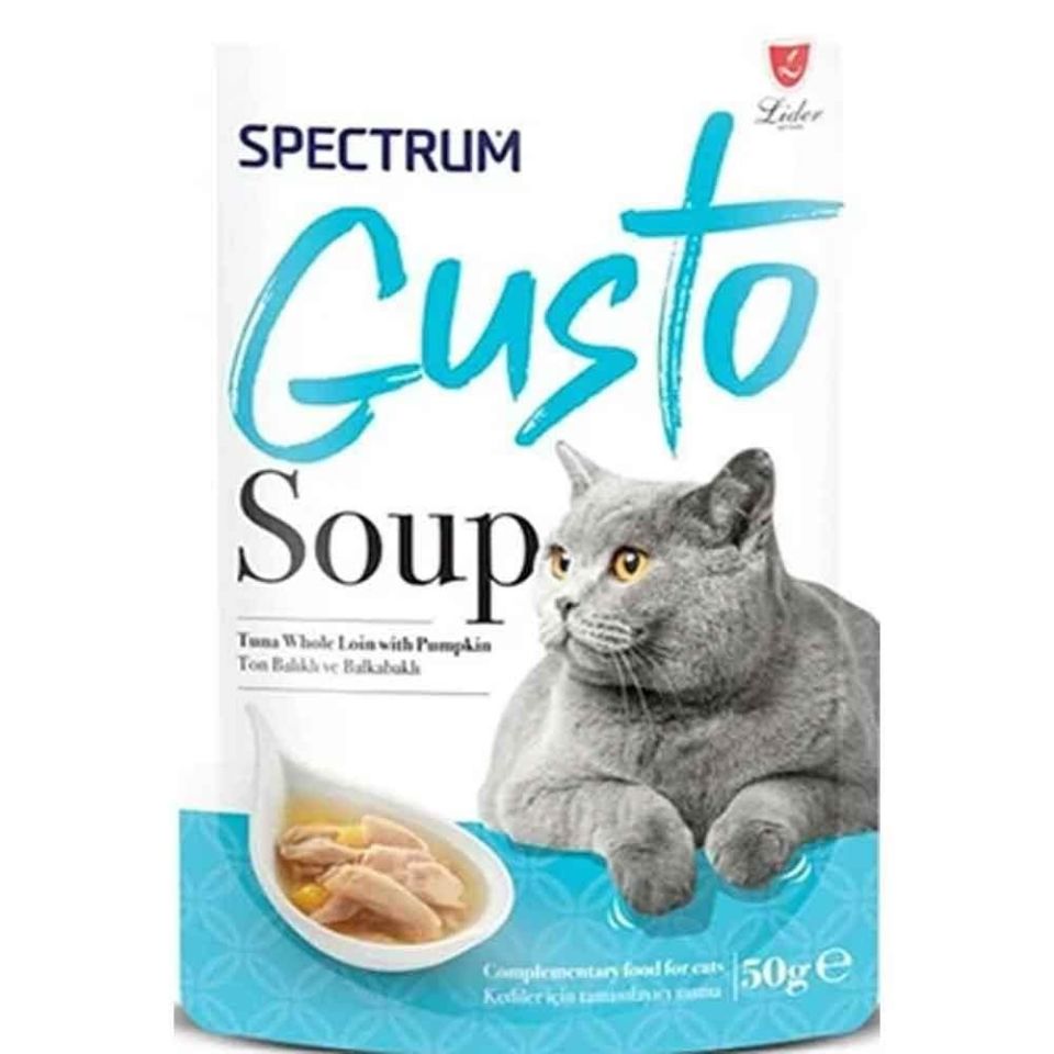 Spectrum Gusto Ton Balık ve Balkabaklı Kedi Çorbası 50 gr