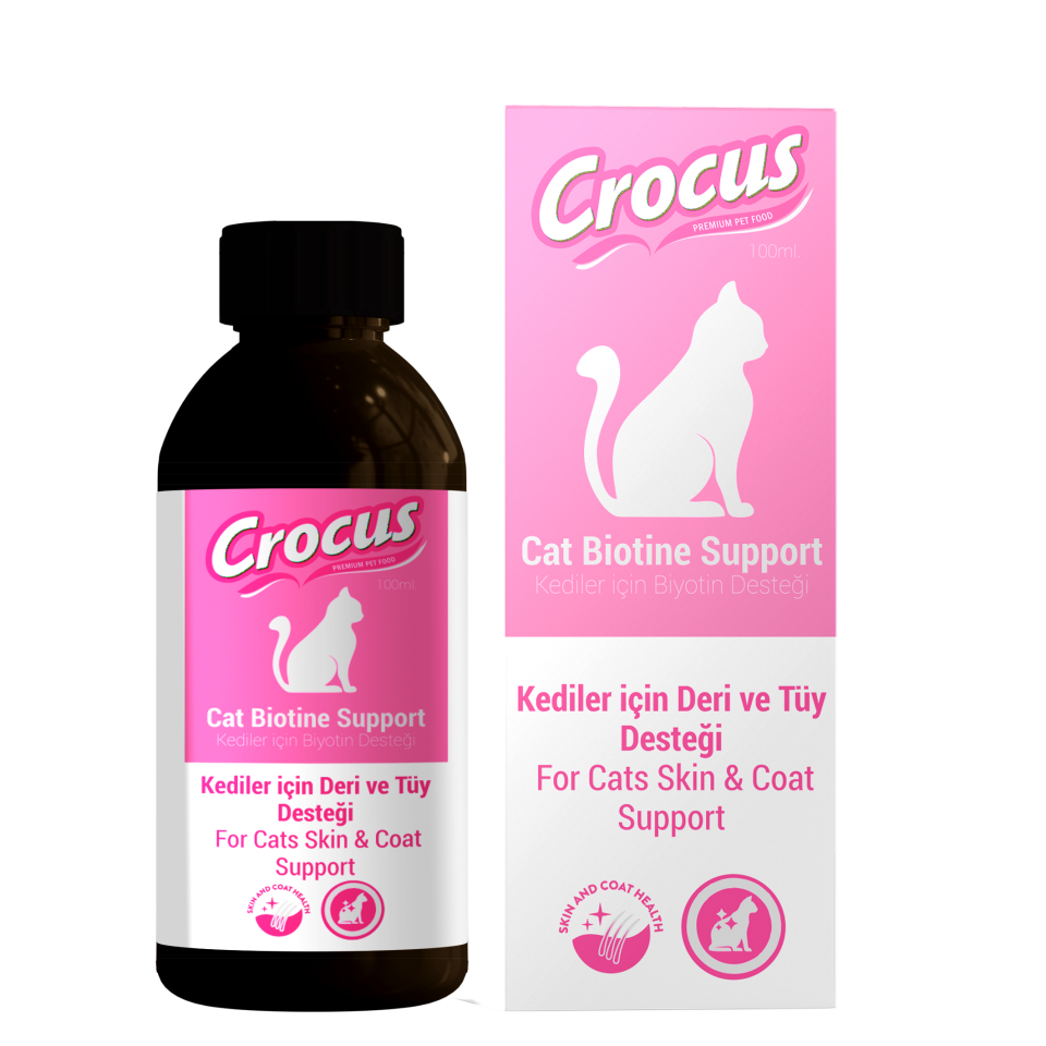 Crocus Kedi Tüy Sağlığı Damlası 100 Ml