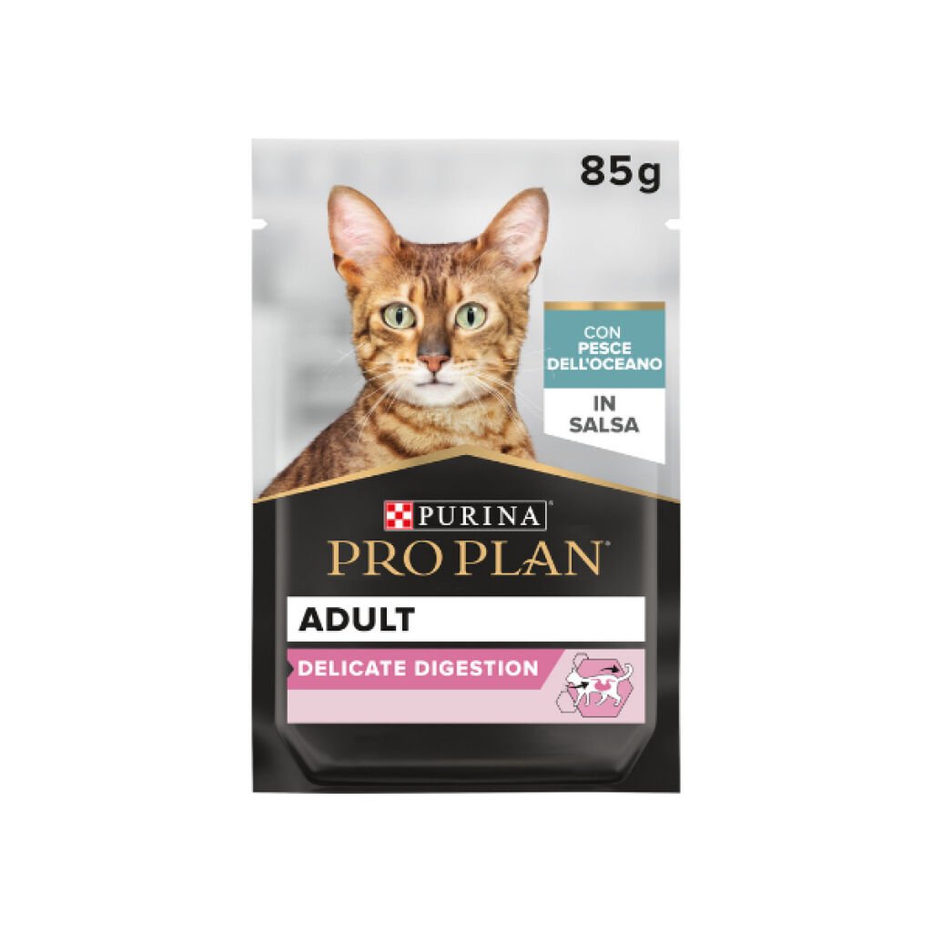 Pro Plan Pouch Sos İçinde Okyanus Balıklı Delicate Yetişkin Kedi Konservesi 85gr