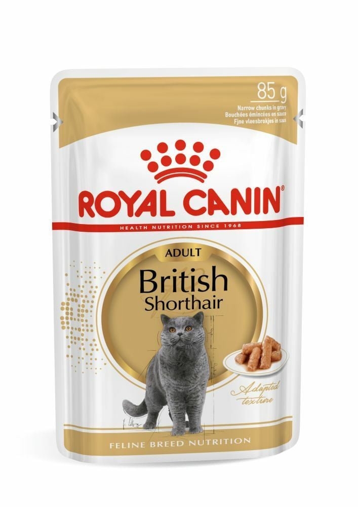 Royal Canin Pouch British Yetişkin Kedi Konservesi 85gr