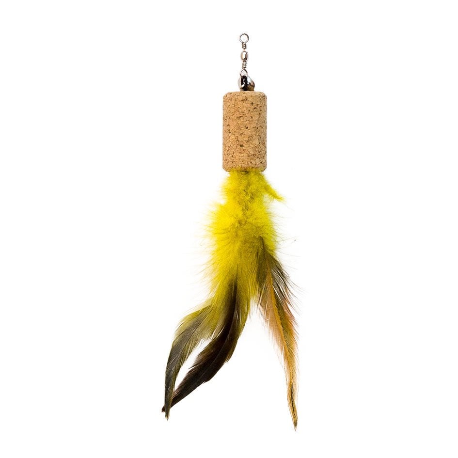 Eastland Tüylü Çıng.mantar Kedi Oyuncağı sarı4x2,2 Cm