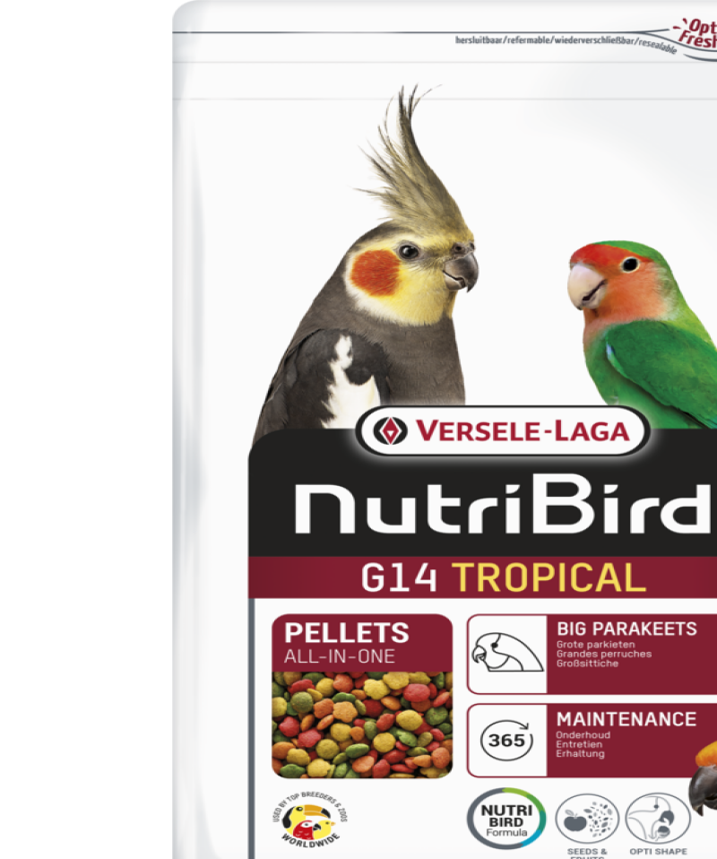 Versele Laga Nutrıbırd G14 Tropıcal Paraket Pelet Yem 10kg