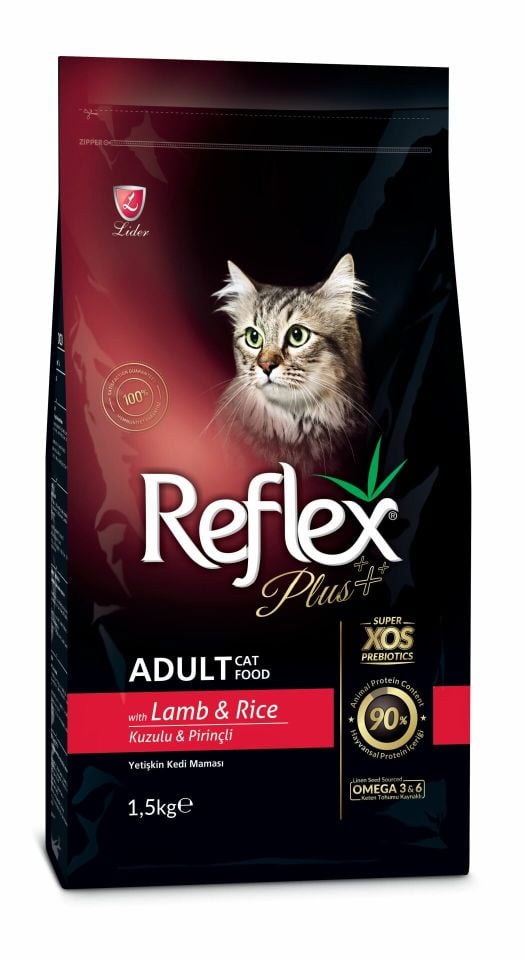 Reflex Plus Kuzulu Yetişkin Kuru Kedi Maması 1,5 Kg