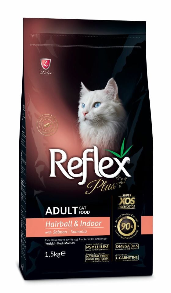 Reflex Plus Tavuklu Hairball Yetişkin Kuru Kedi Maması 1,5 Kg