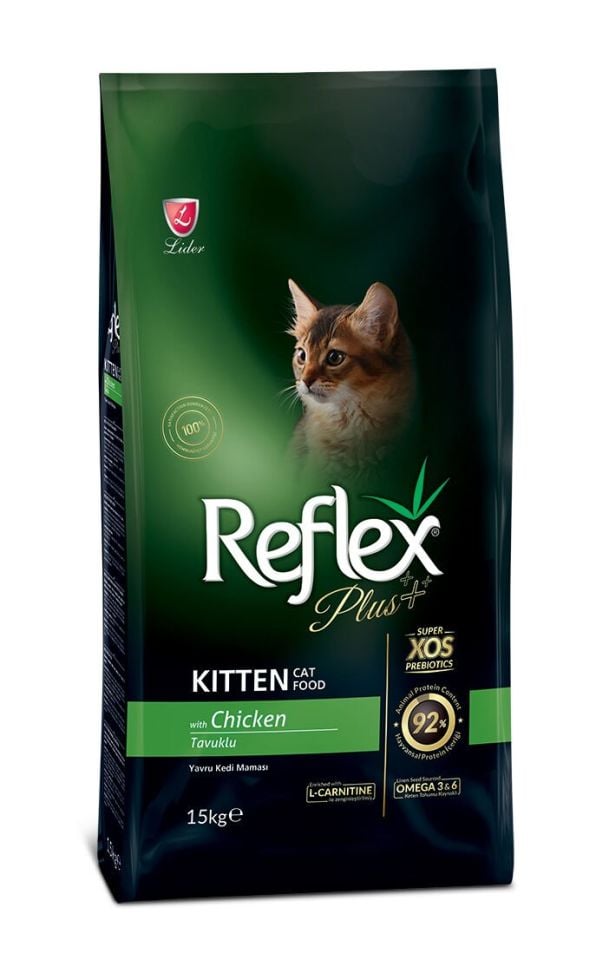 Reflex Plus Tavuklu Kitten Yavru Kuru Kedi Maması 15 Kg