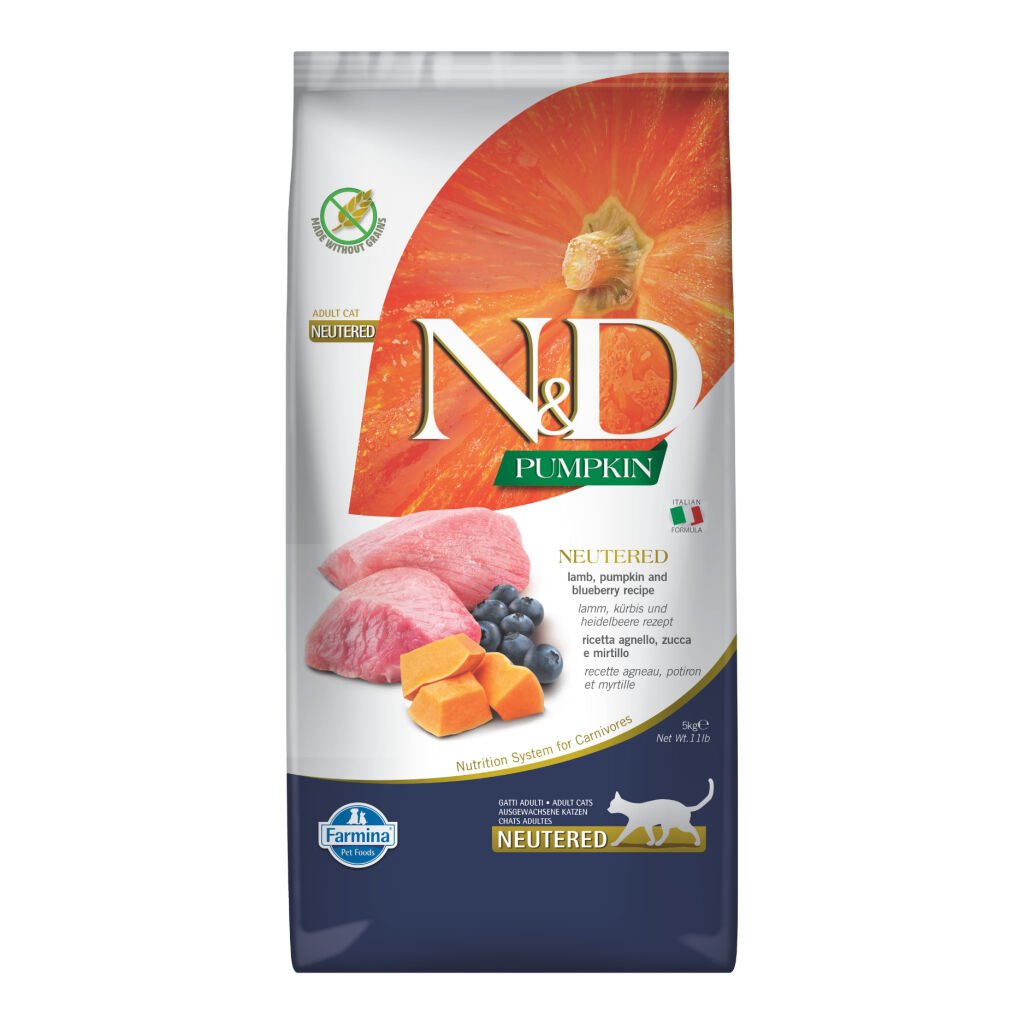 N&D PUMPKIN KUZU & YABANMERSİNİ KISIR 5 KG