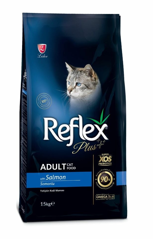 Reflex Plus Somonlu Yetişkin Kuru Kedi Maması 15 Kg