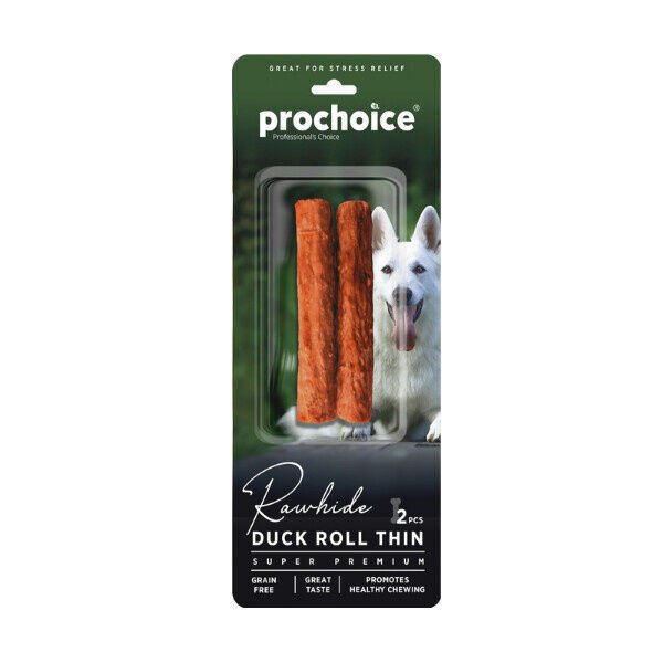 ProChoice Köpekler İçin Ördekli Tahılsız Köpek Ödül Kemiği 2li 12cm