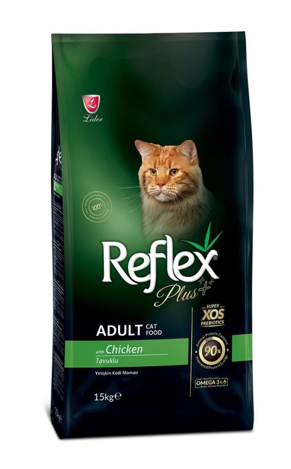 Reflex Plus Tavuklu Yetişkin Kuru Kedi Maması 15 Kg