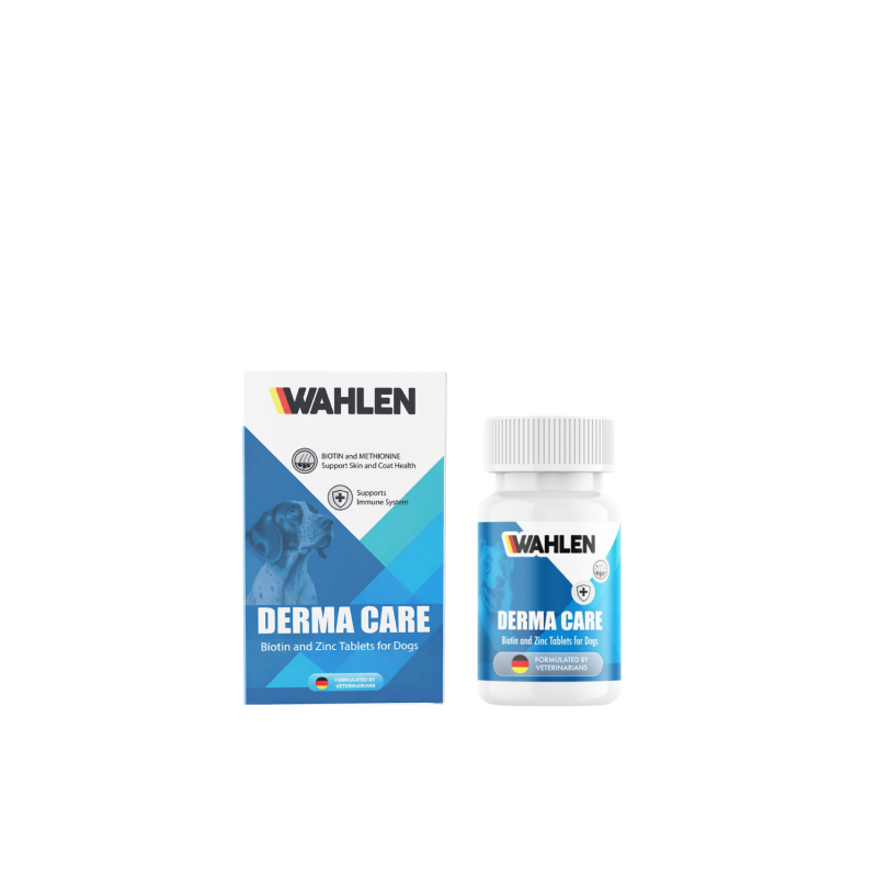 WAHLEN Dog Derma Care – Köpek Deri ve Tüy Sağlığı Tableti (75 Tablet / 37,5 g)