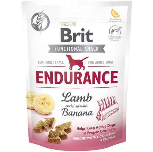 Brit Endurance Kuzu Etli ve Muzlu Köpek Ödülü 150gr