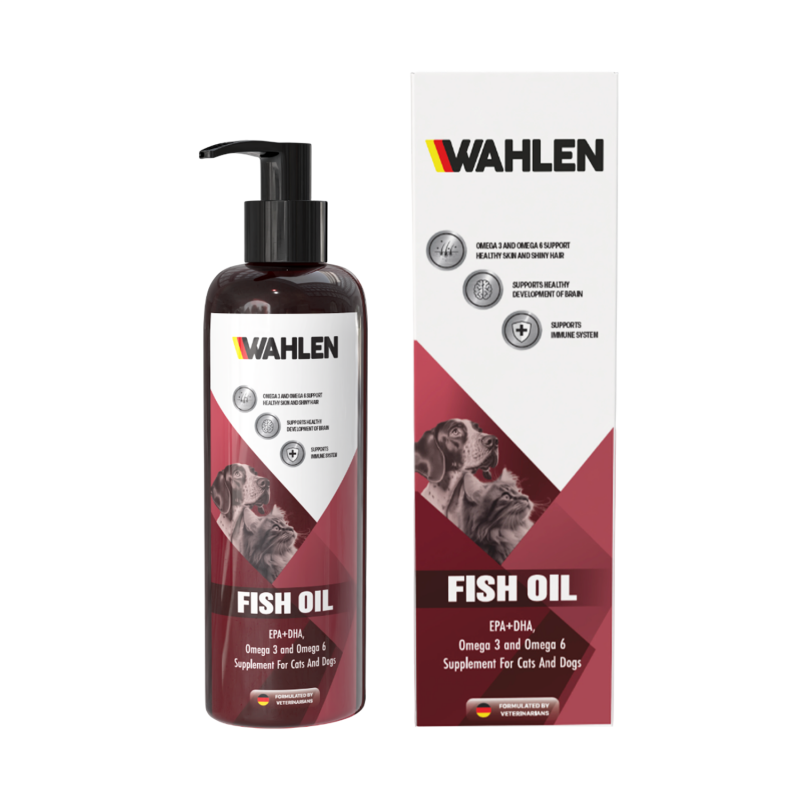 Wahlen Fısh Oıl Kedi ve Köpekler için balık yağı 200 Ml