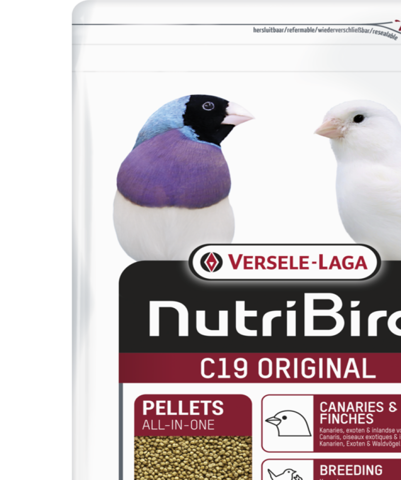 Versele Laga Nutrıbırd C19 Orıgınal Kanarya Fınch Pelet Yem 3kg