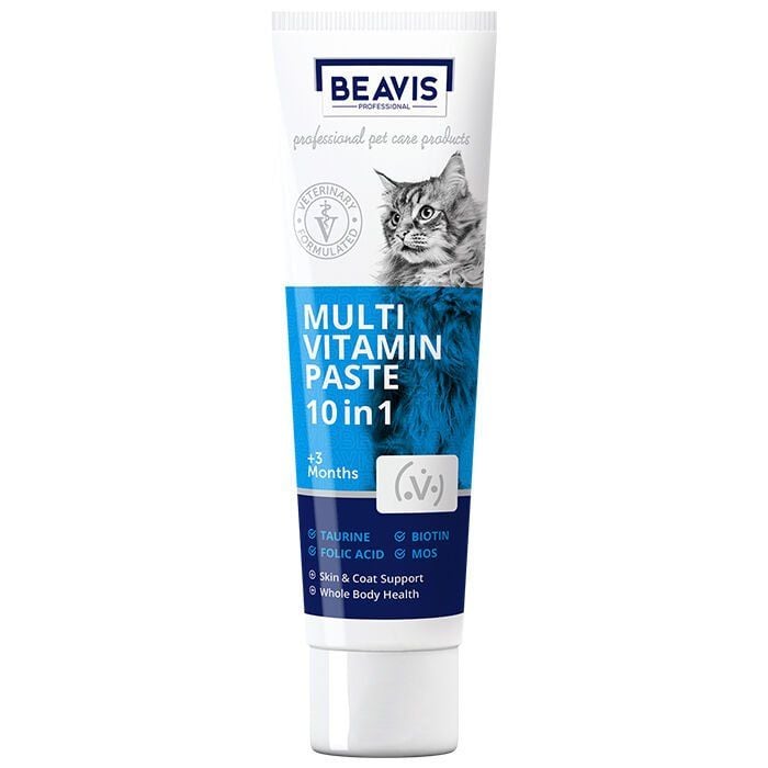 Beavis Multi Vitamin Paste 10 İn 1 Kediler İcin Vitamin Pasta 100 Ml