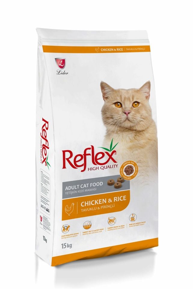 Reflex Tavuklu Yetişkin Kuru Kedi Maması 15 Kg